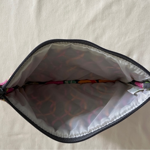 Vera Bradley Jazzy Blooms Floral Pouch - Picture 3 of 5